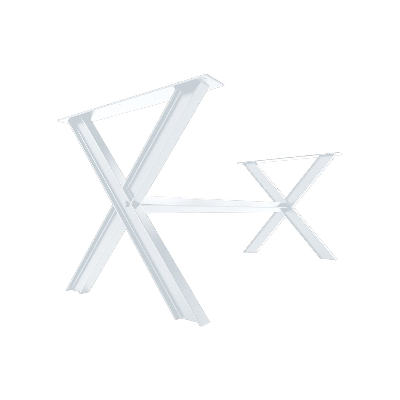 Pieds de Table en Croix – Modèle PMX14