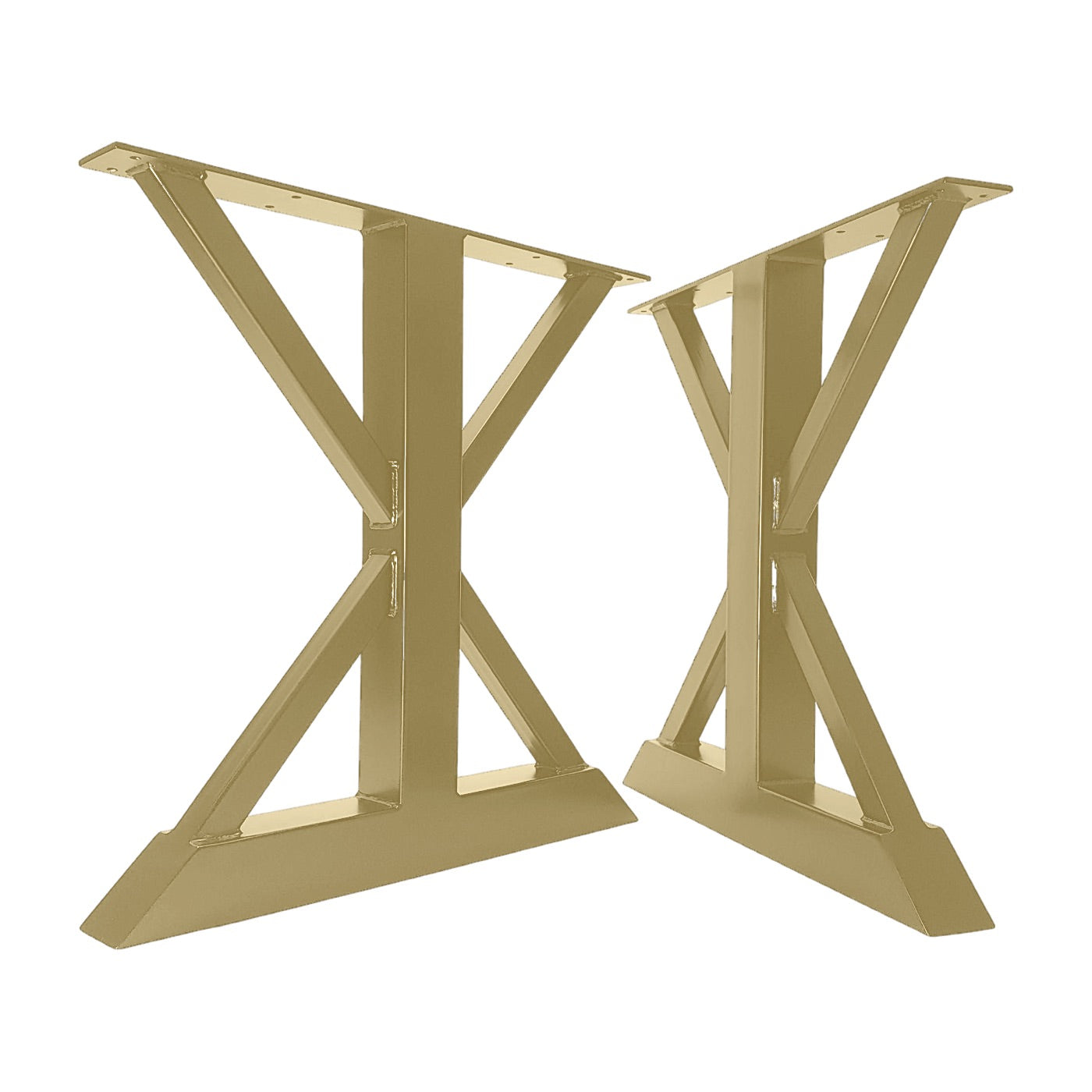 Pieds de Table en X Design – Modèle PMX15