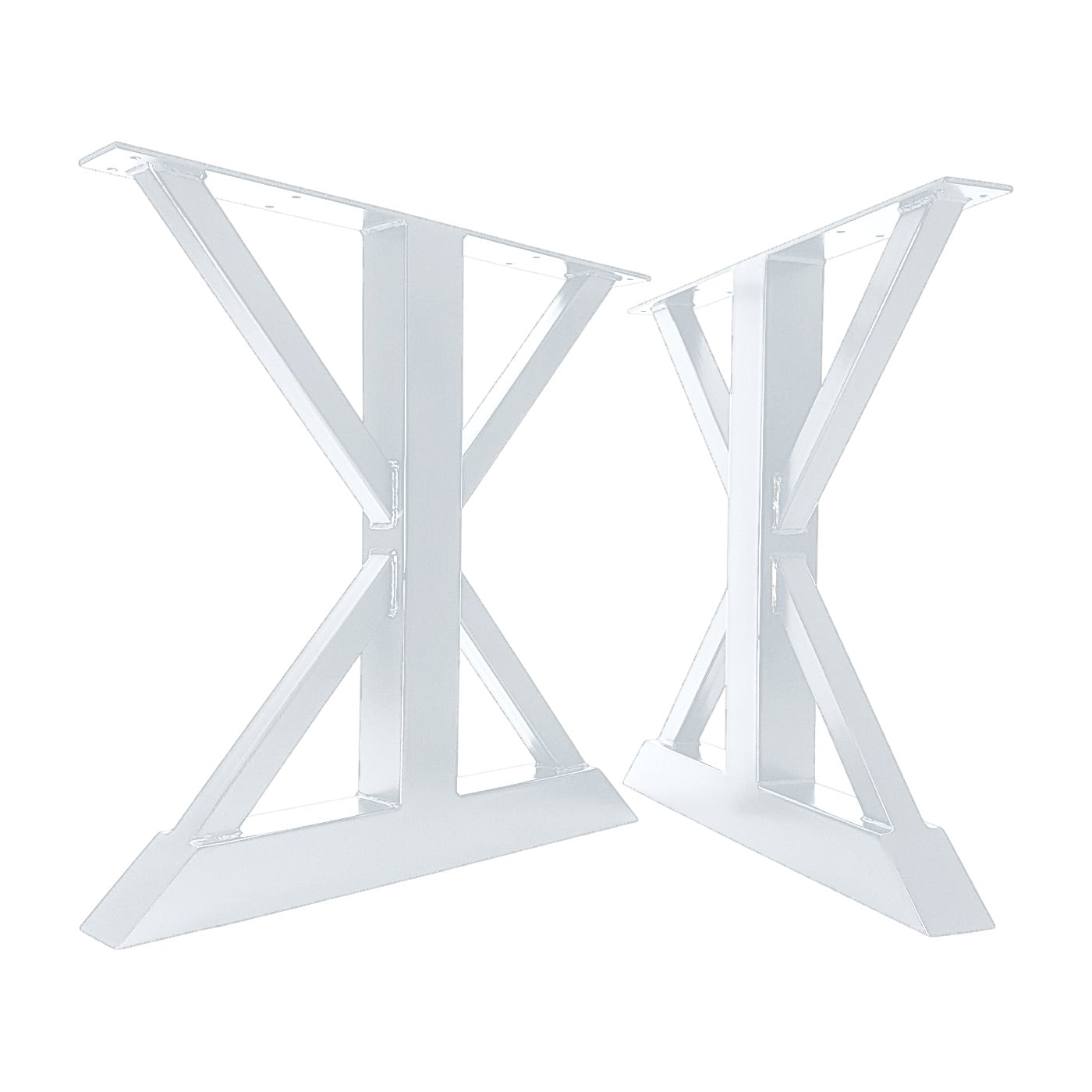 Pieds de Table en X Design – Modèle PMX15