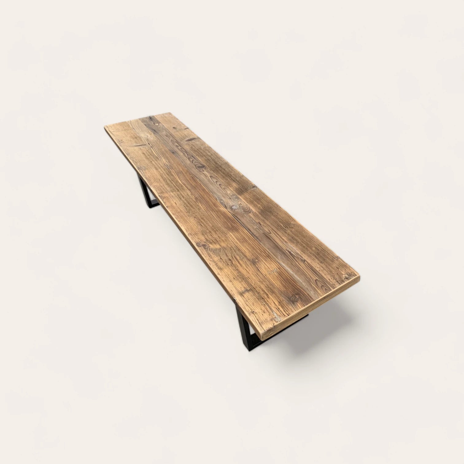 Banc Alpine, en vieux sapin Brun ou Gris