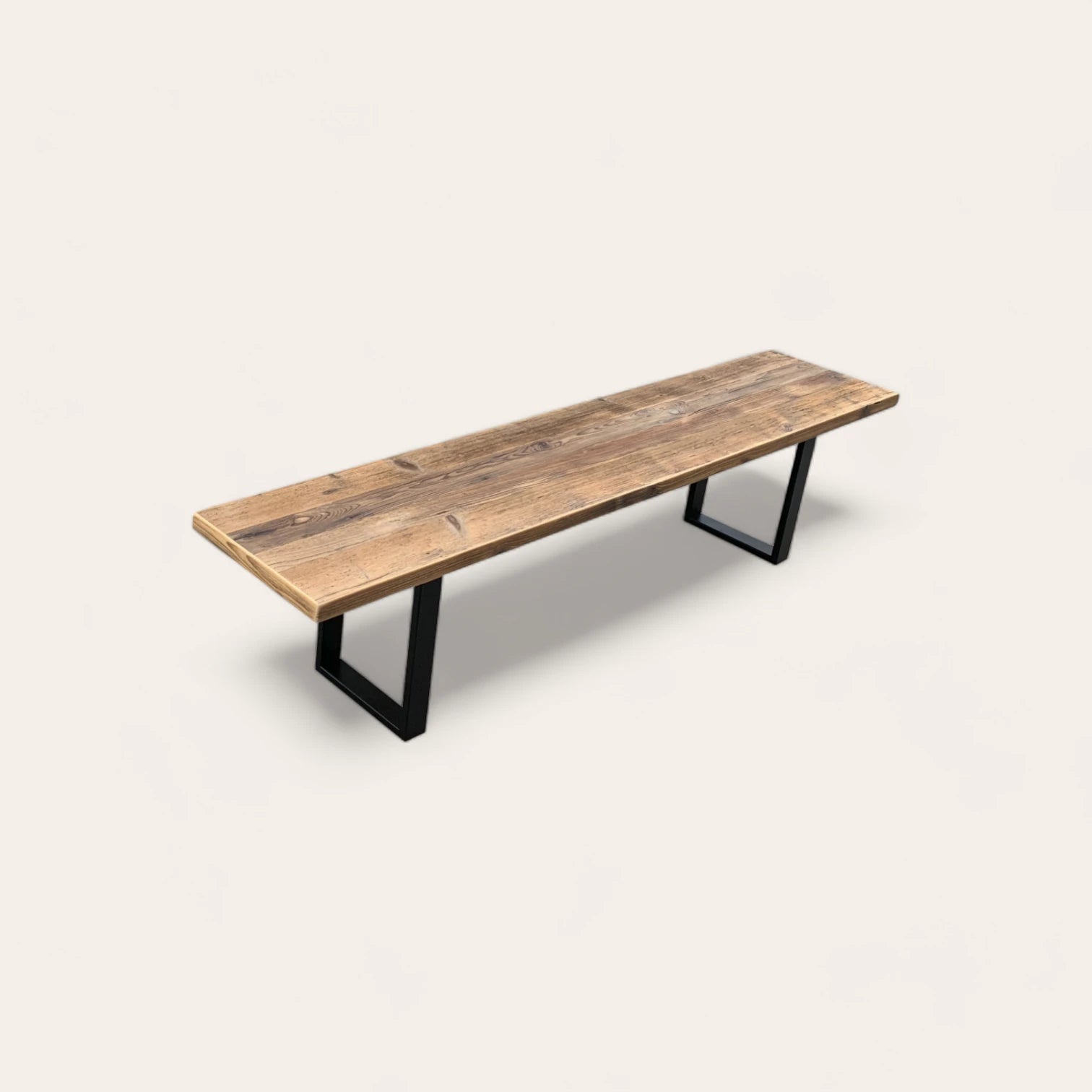 Banc Alpine, en vieux sapin Brun ou Gris