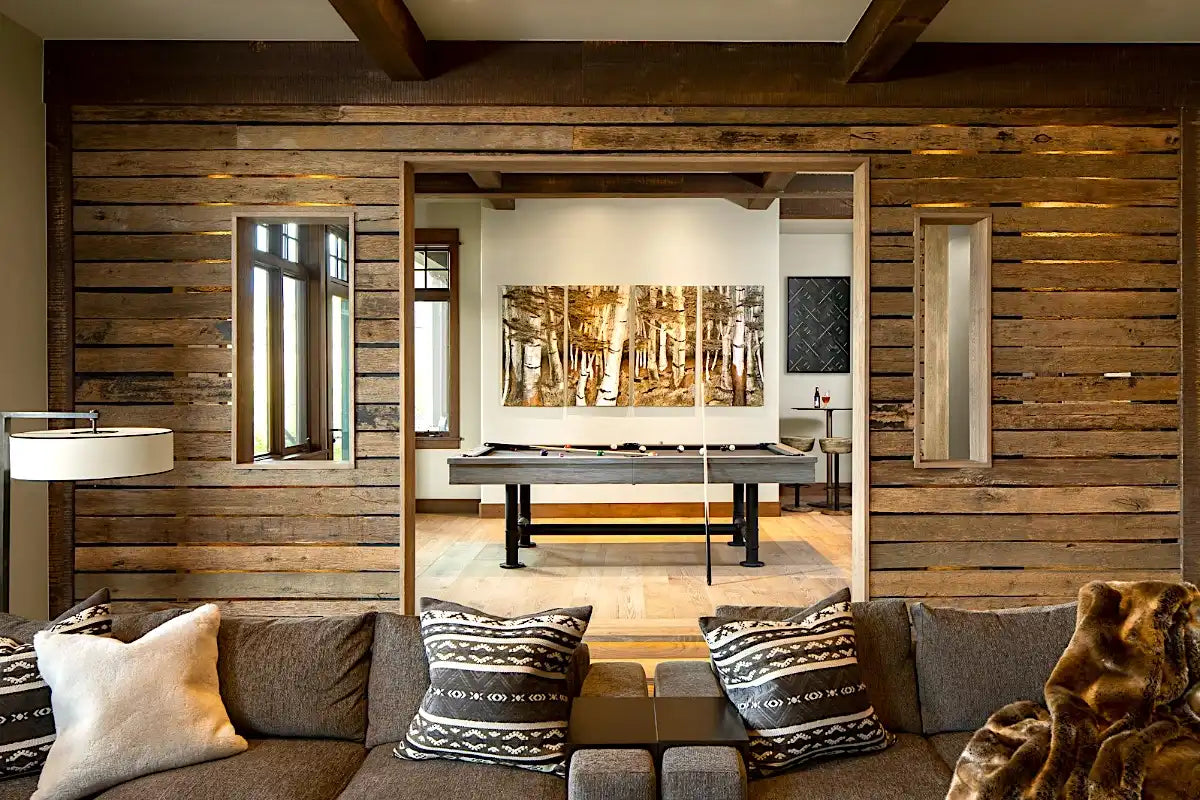 Bardage de vieux Châtaignier