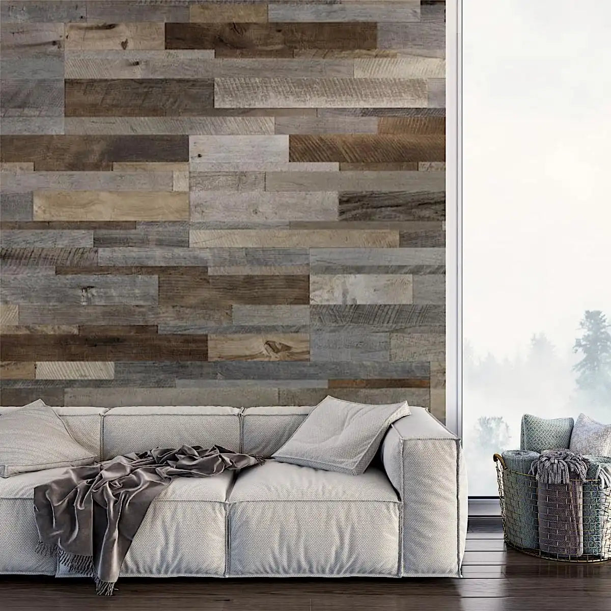 Bardage à coller -  Mixte