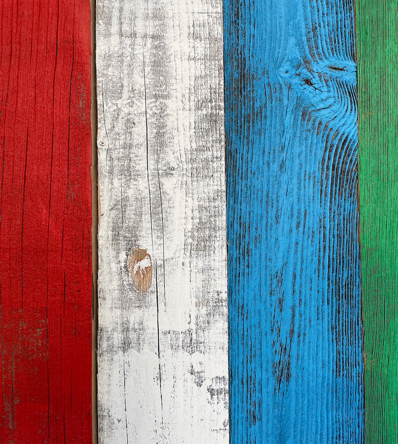 Planche de bardage coloré