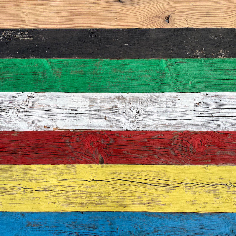 Planche de bardage coloré