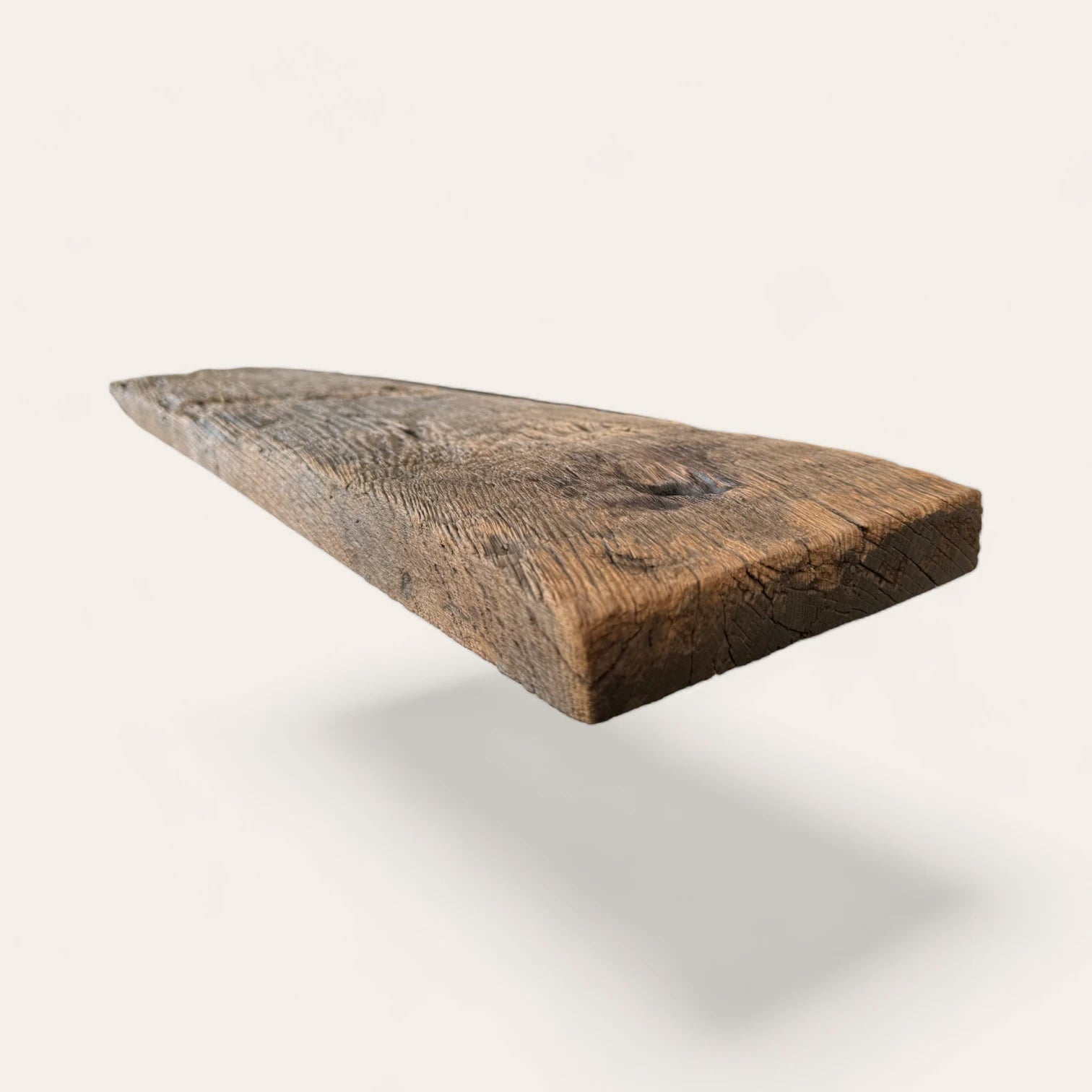 Étagère en fond de wagon Ferro brossée