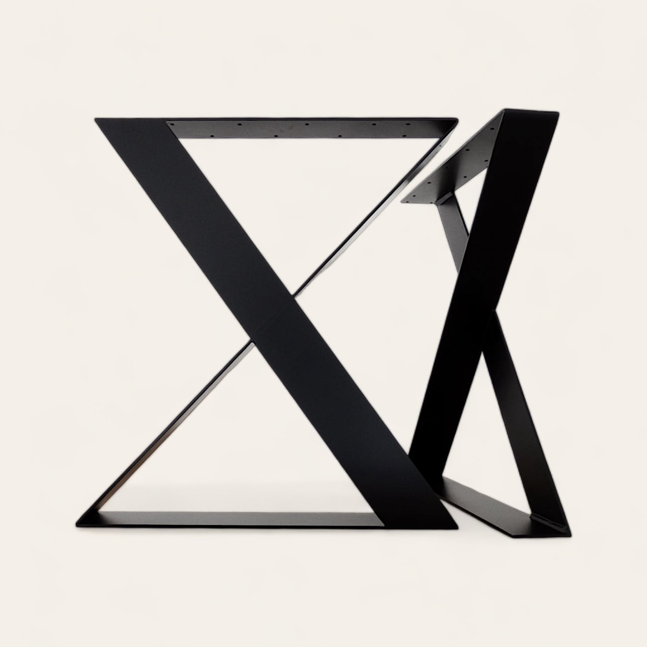 Pieds de Table en X Modernes – Modèle PMX10