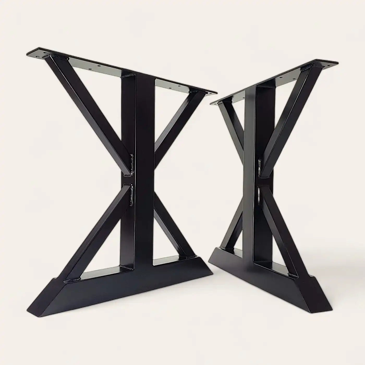 Pieds de Table en X Design – Modèle PMX15