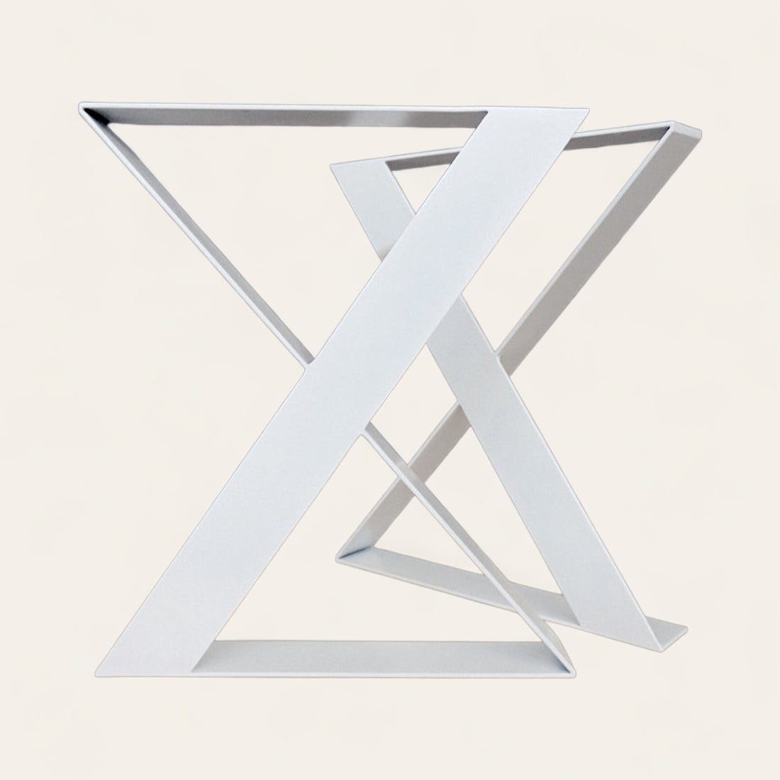 Pieds de Table en X Modernes – Modèle PMX10