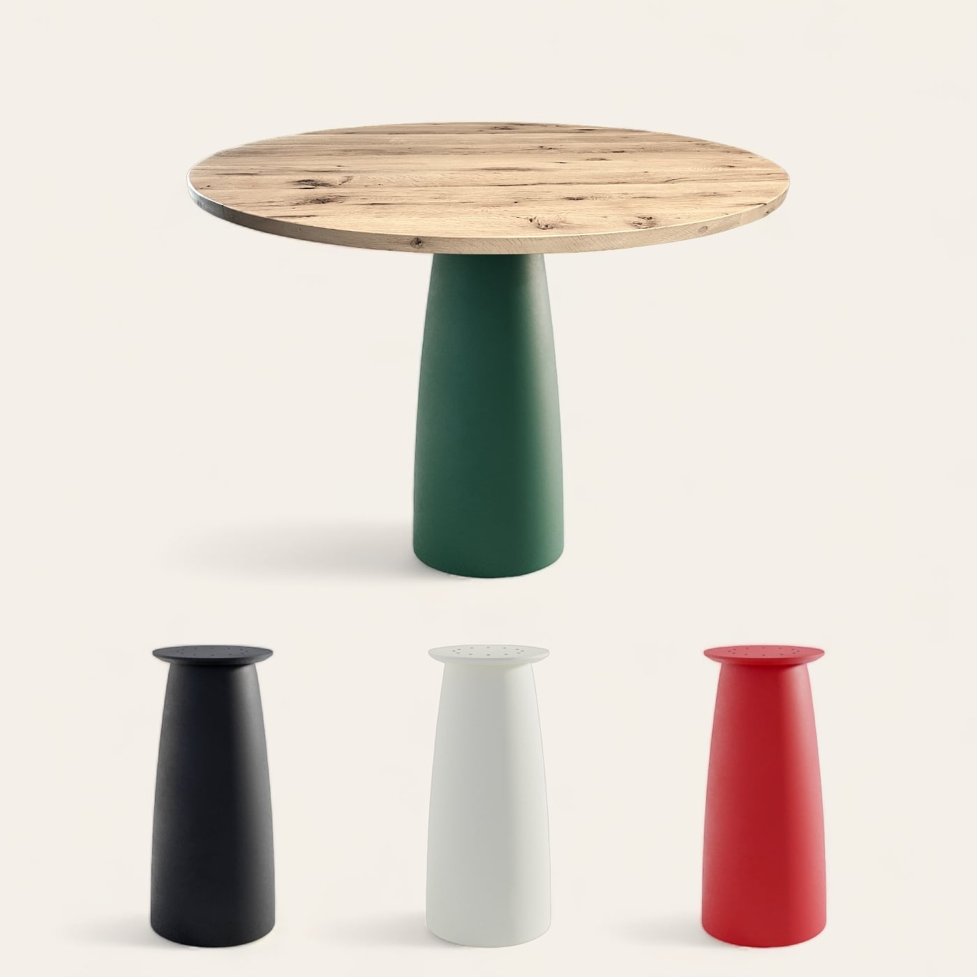 Pied de Table Colonne Béton – Modèle PMR-12