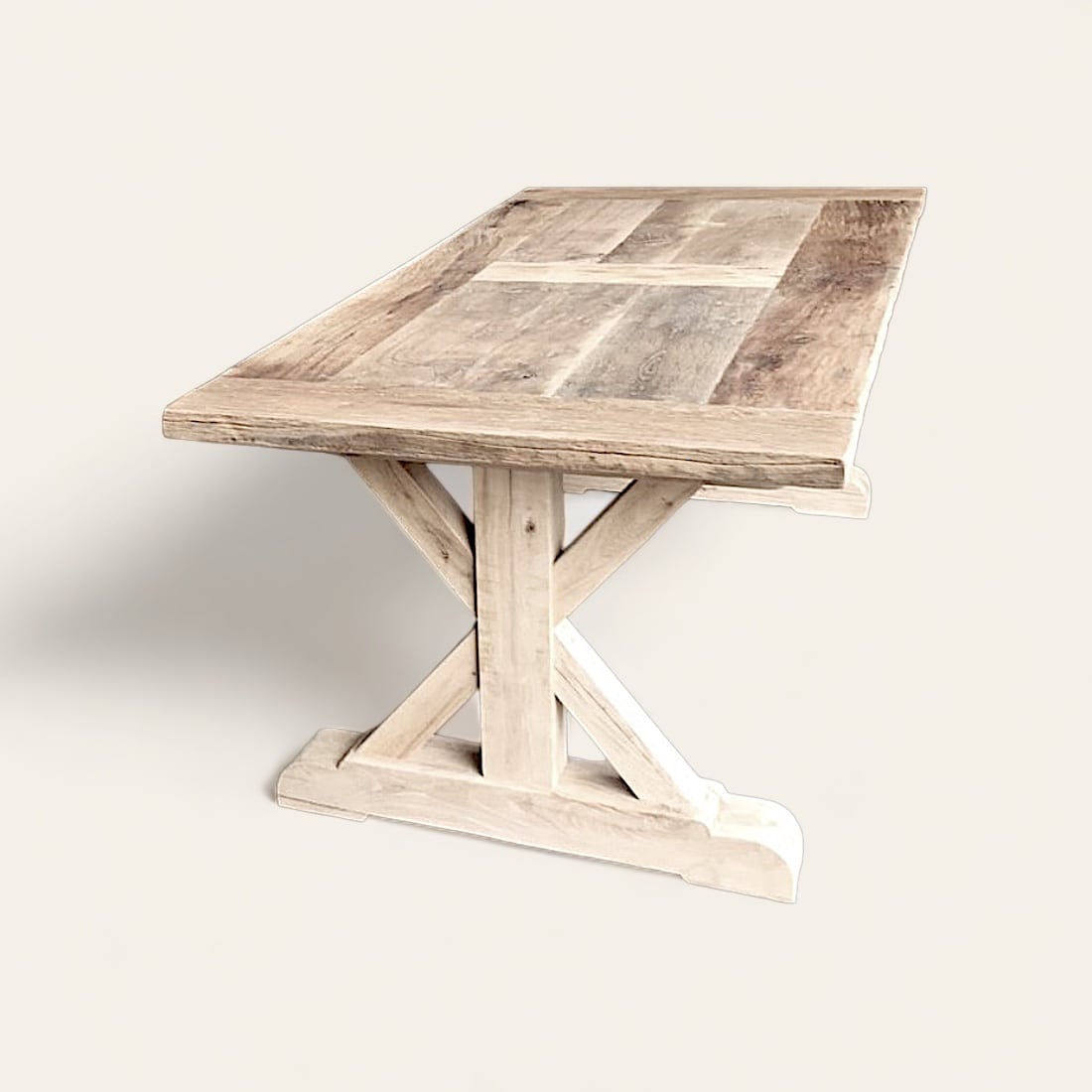 Pied de Table en Bois Massif - Modèle PB14