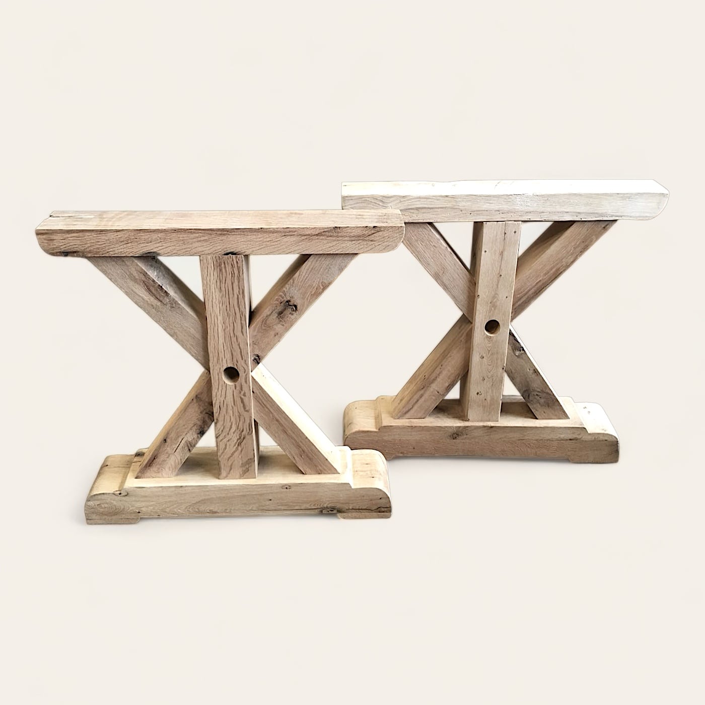 Pied de Table en Bois Massif - Modèle PB14