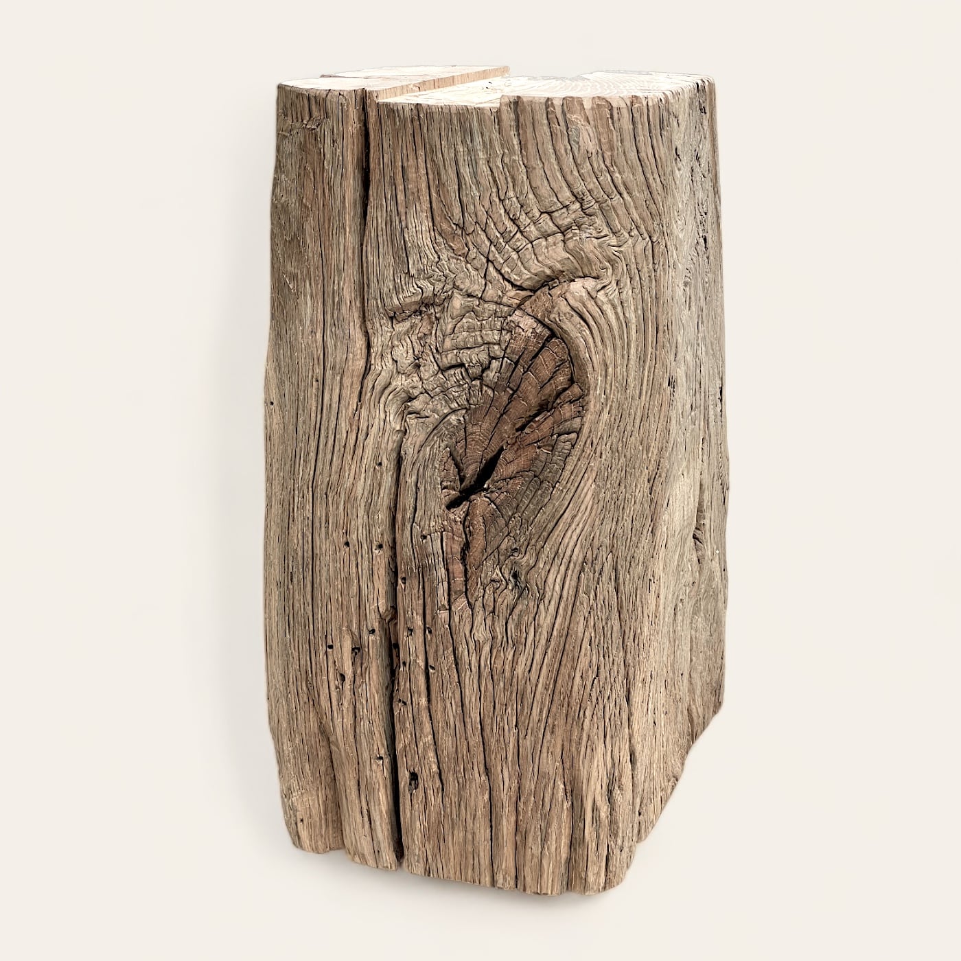 Pied Signature Tronc de Vieux Chêne – Modèle PBS13