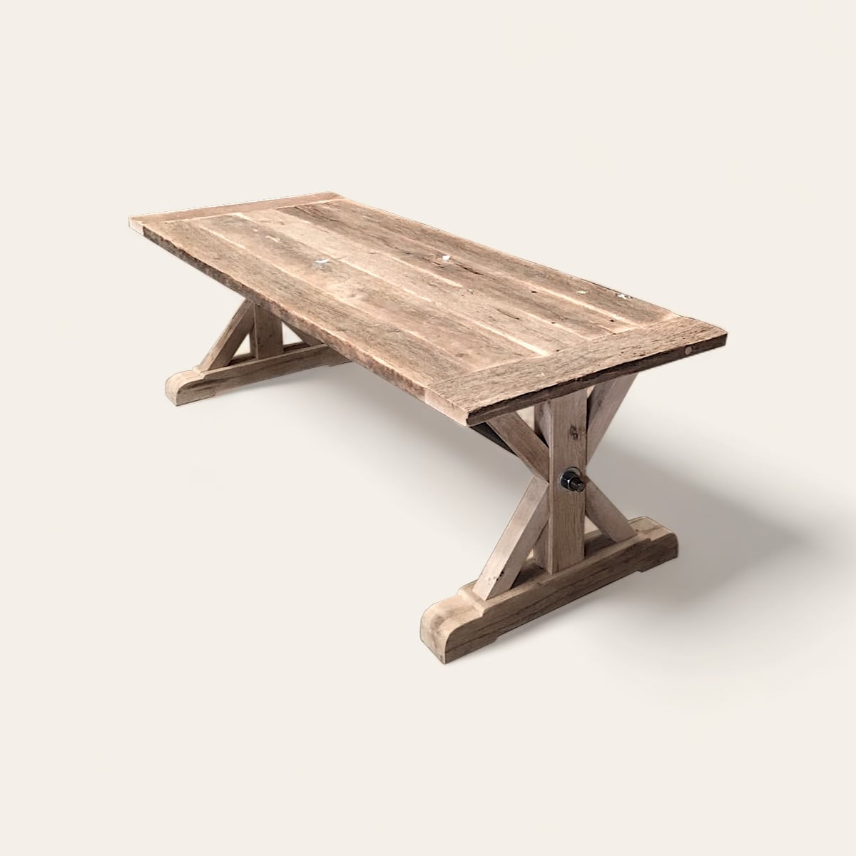 Pied de Table en Bois Massif - Modèle PB14
