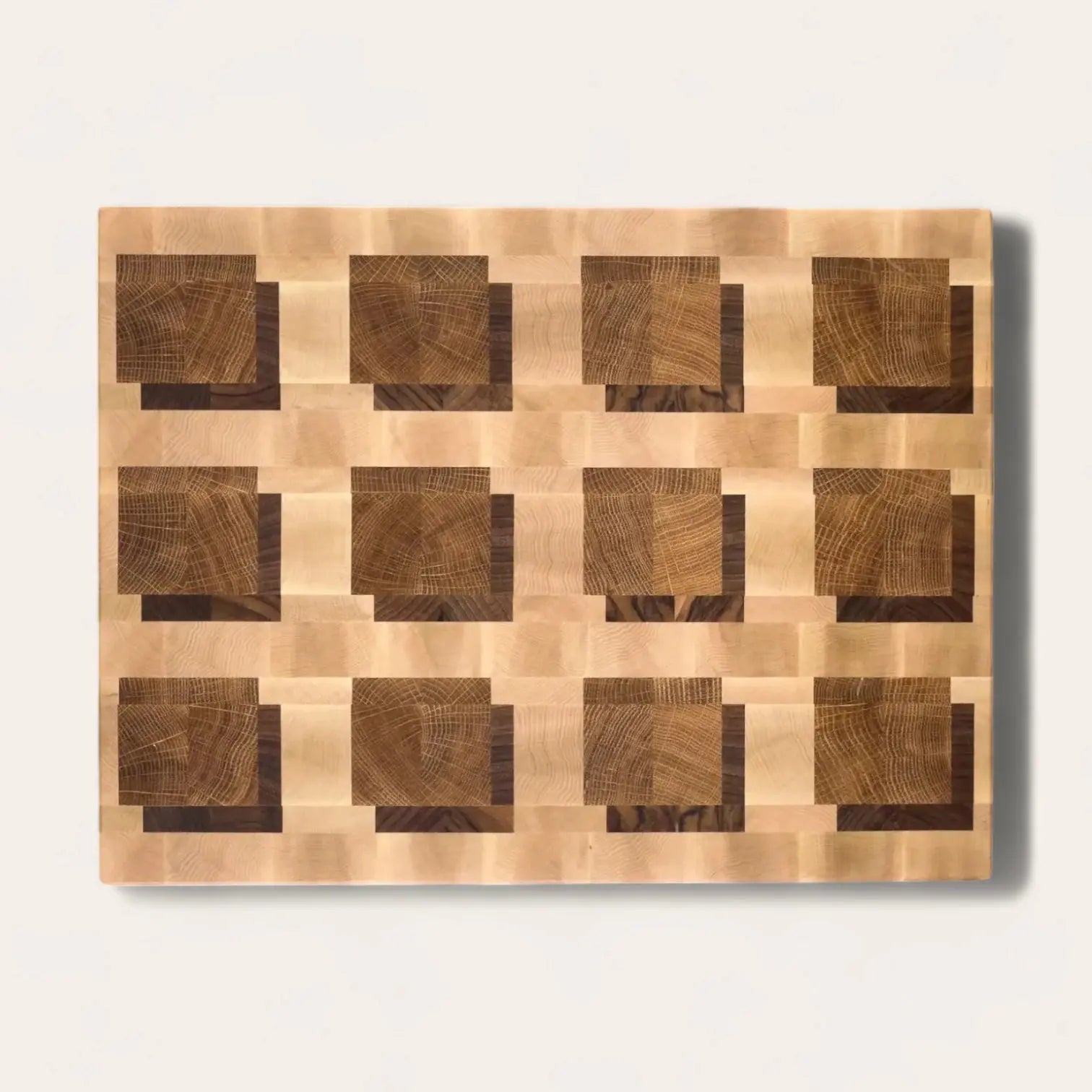 Planche à Découper En Hêtre 47x37 Cm Avec Bord Anti-glisse - Grande Planche De Cuisine, Protection Plan De Travail - 4