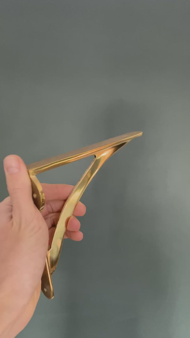 Support d'étagère en laiton SL - 50