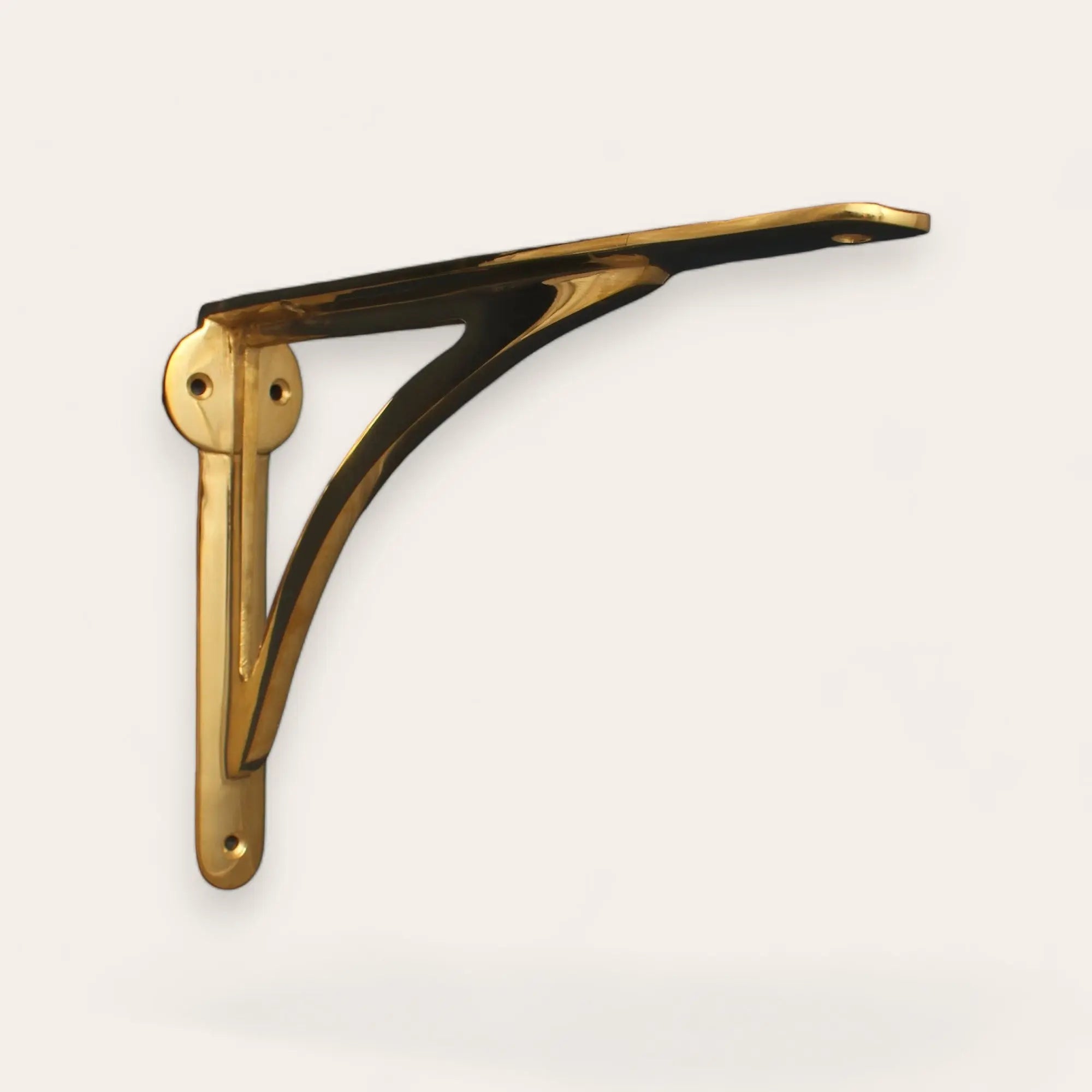 Support d'étagère en laiton SL - 50 Bois Antique