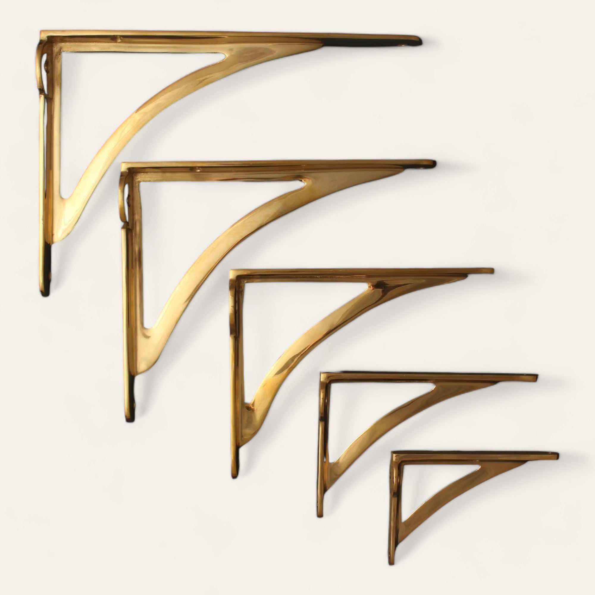 Support d'étagère en laiton SL - 50