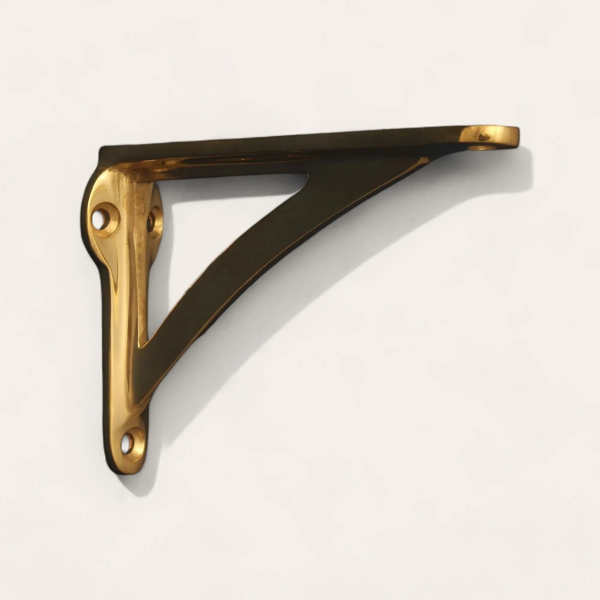 Support d'étagère en laiton SL - 50 Bois Antique