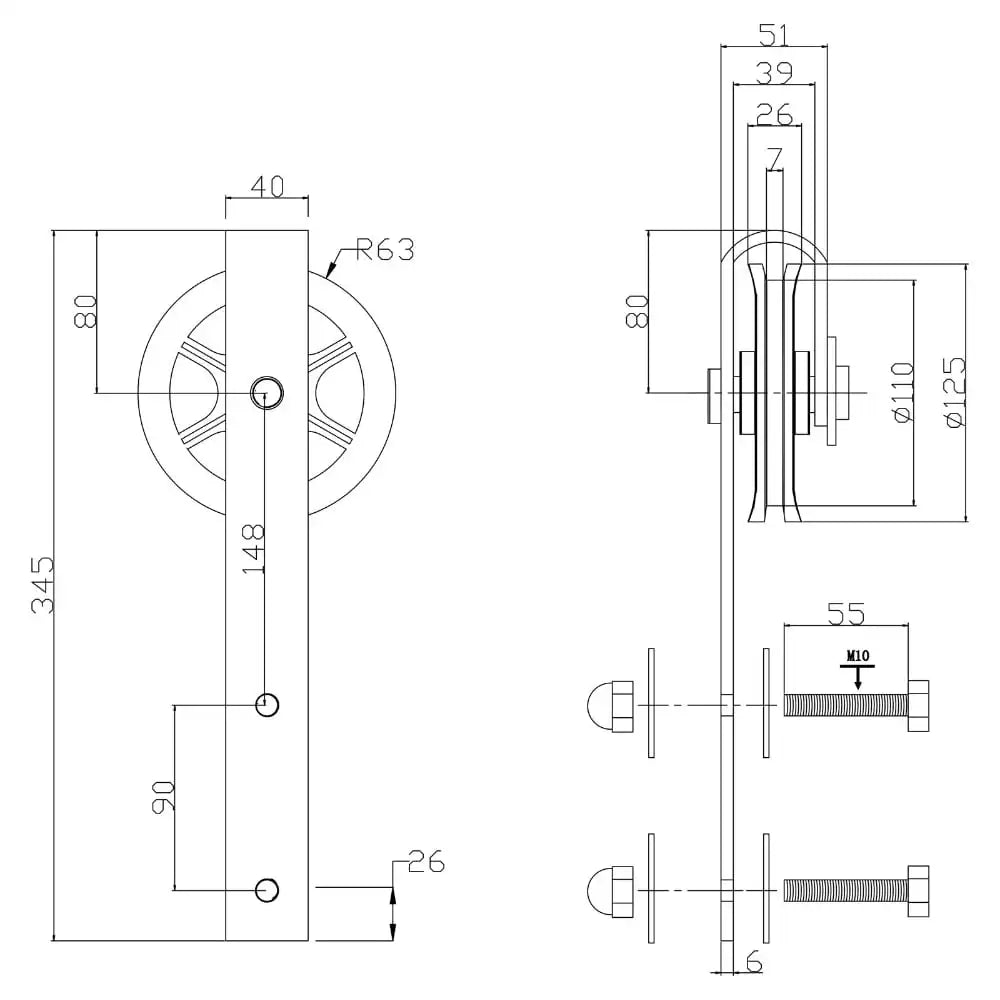 Système coulissant RPC10