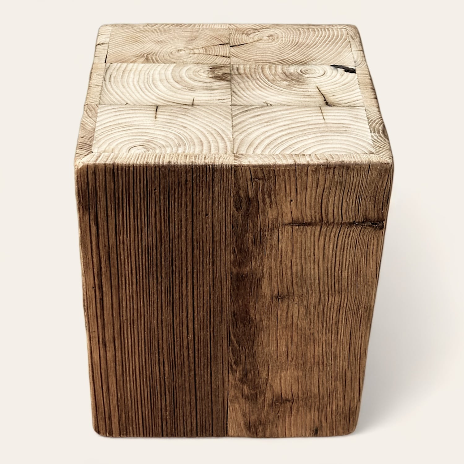 Tables d'appoint Modulo châtaignier plaqué