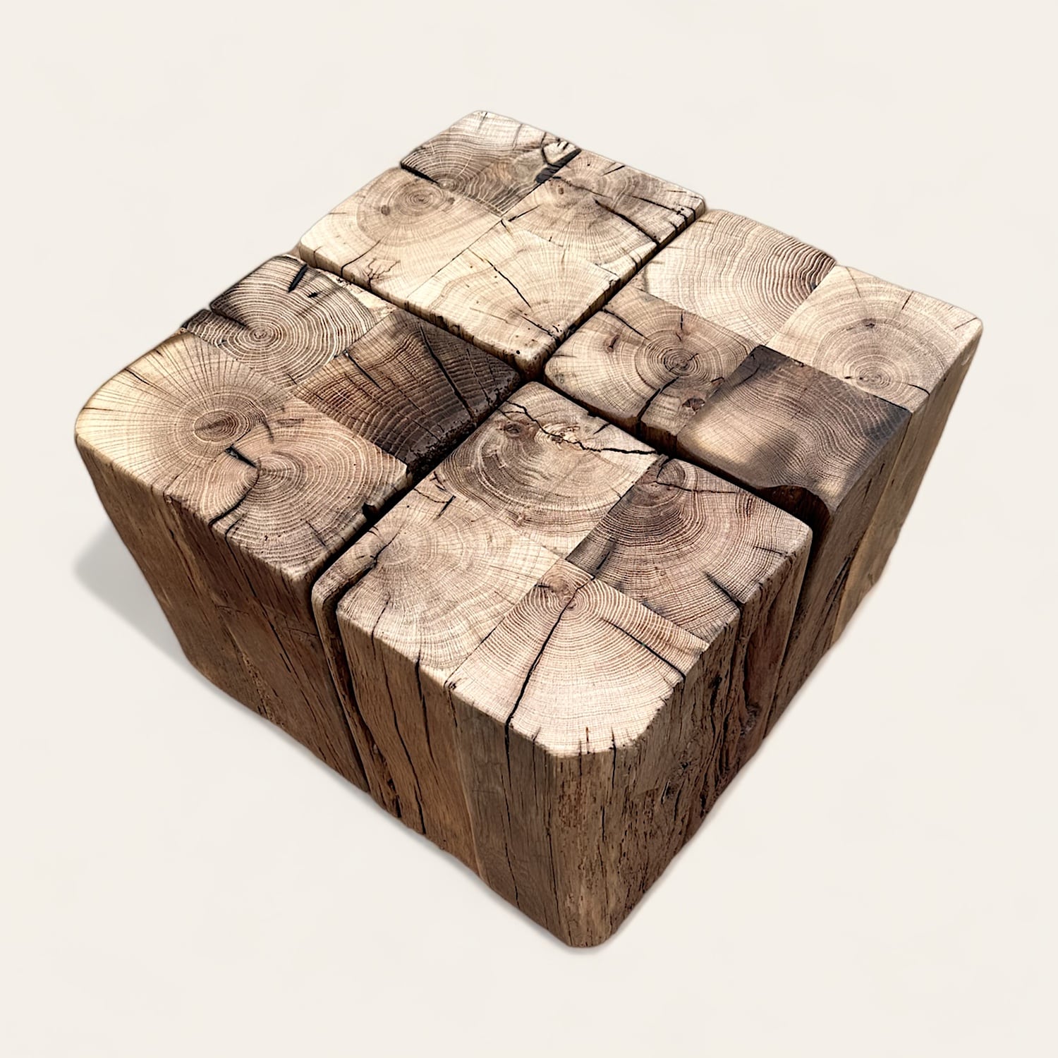 Tables d'appoint Modulo chêne massif