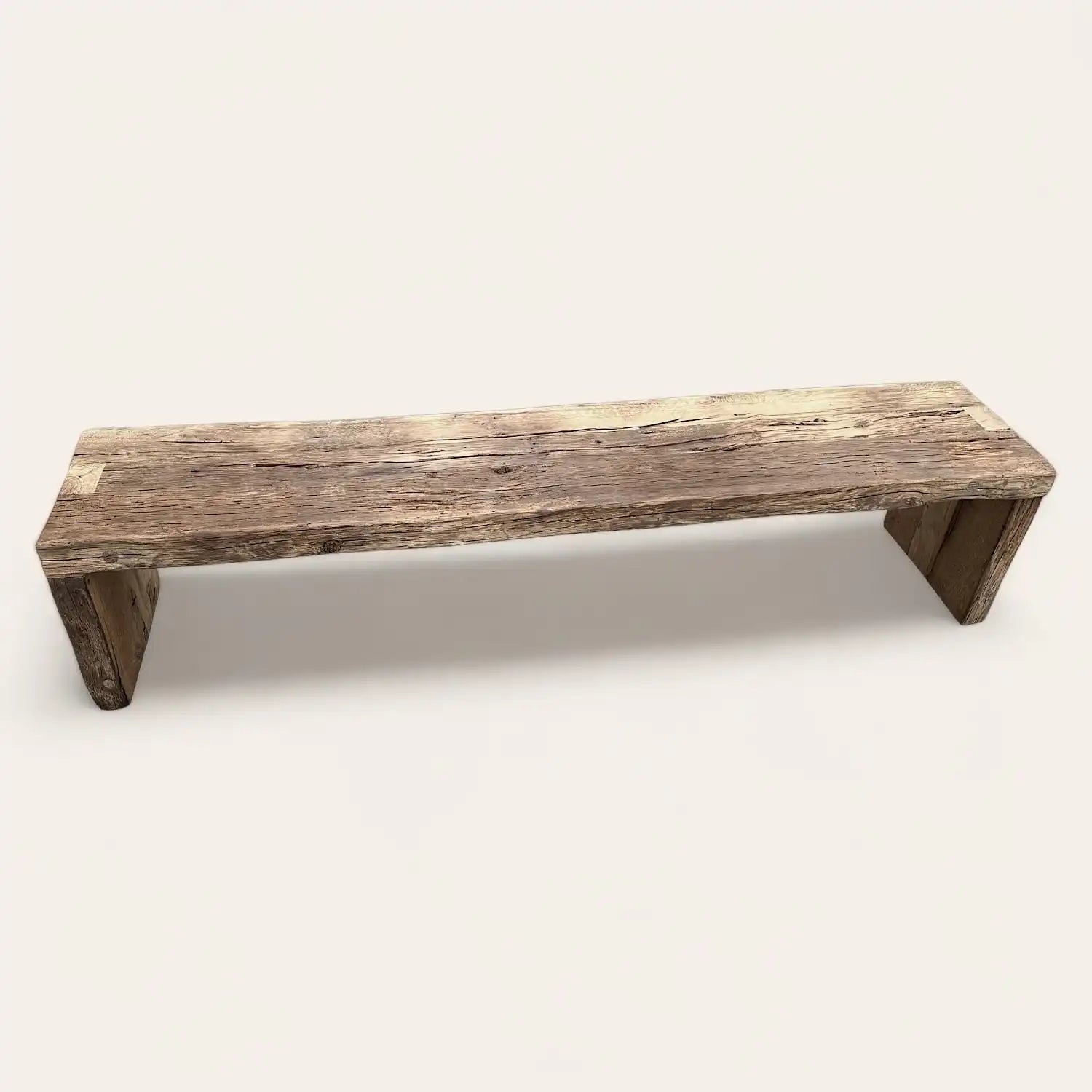 Banc Bastide en vieux chêne