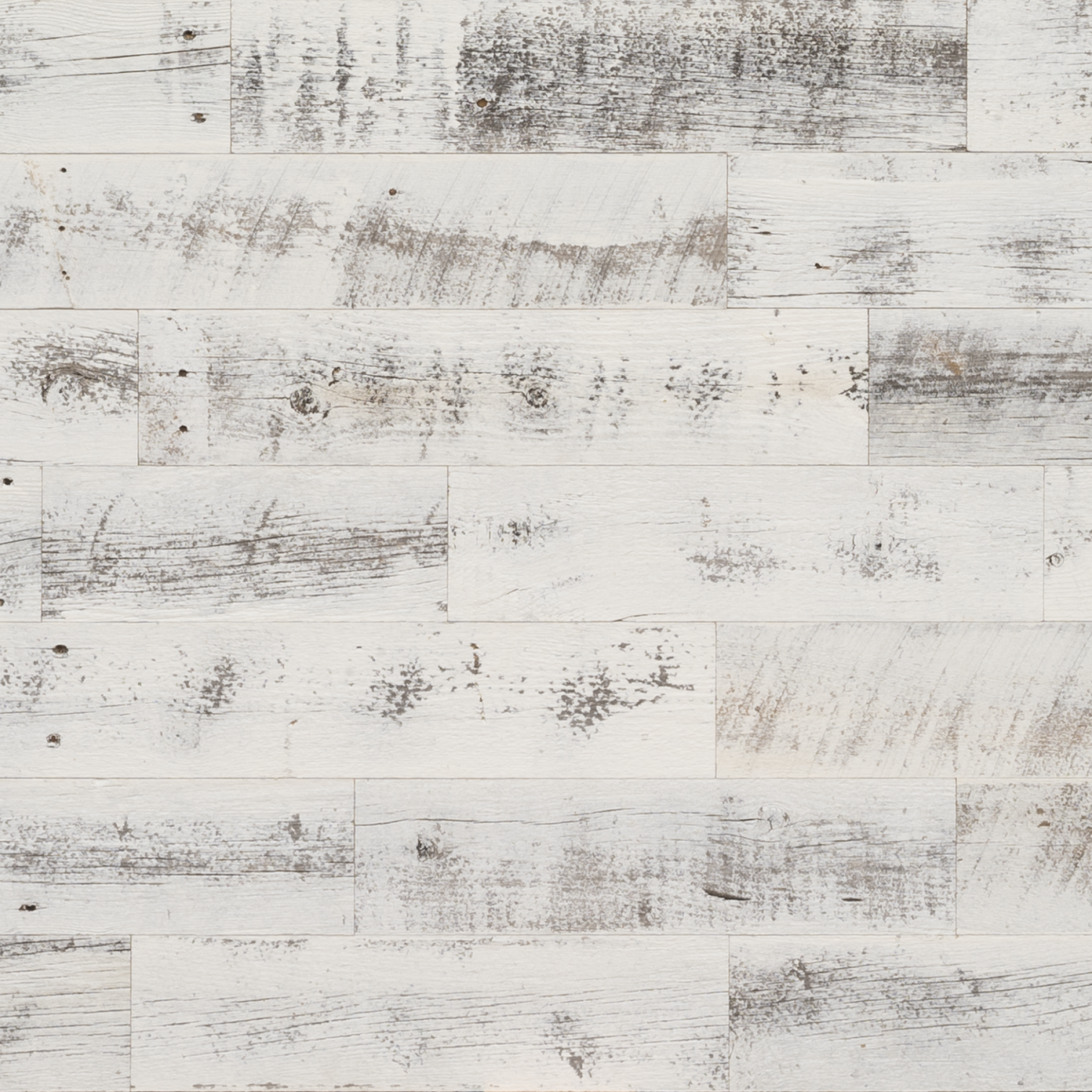 Tête de lit bois vieilli blanc