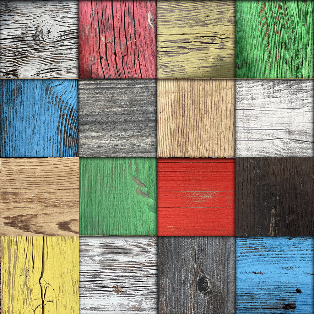 Carreaux mixtes colorés - Paquet de 1m²